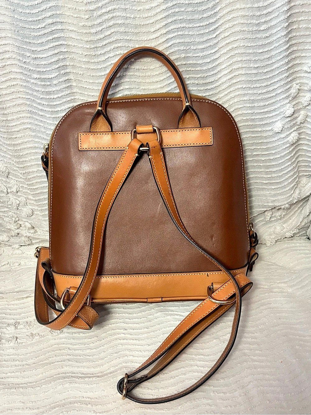 Dooney & Bourke Florentine Zip Pod Backpack Brown